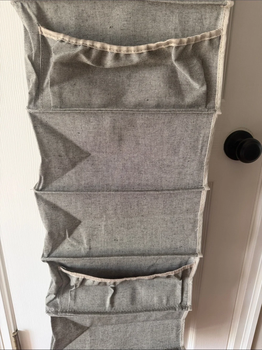 Hanging 10-Shelf Closet Organizer - Gray